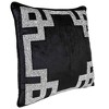 16"x16" Luminous Greek Key Border Square Throw Pillow - Sparkles Home - 3 of 3
