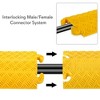Pyle Heavy Duty Cable Cover Ramp Safety Track - 3 of 4