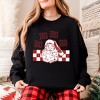Simply Sage Market Women's Graphic Sweatshirt Ho Ho Ho Checkered - 2 of 4