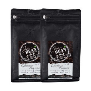 Jim Bean Coffee 14 oz Colombian Supremo Ground Coffee - Pack of 2 - 1 of 4