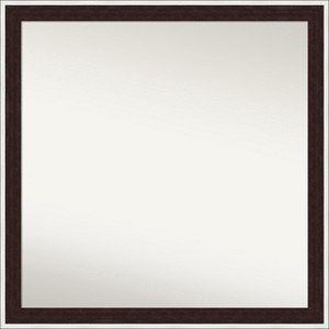 Amanti Art Maya Non-Beveled Framed Bathroom Vanity Wall Mirror - 1 of 4
