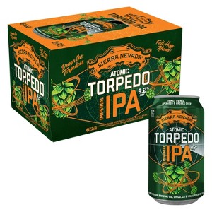 Sierra Nevada Atomic Torpedo Imperial IPA - 6pk/12 fl oz Cans - 1 of 4