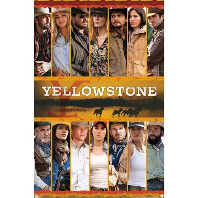 Trends International Yellowstone - Group Unframed Wall Poster Prints ...