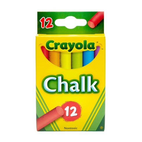 Crayola Anti Dust Chalk White Box Of 12 Sticks - Office Depot