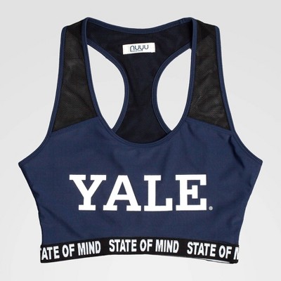 NCAA Yale Bulldogs Racerback Sporty Bra - Blue M