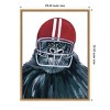 Amanti Art Football Gorilla by Yvette St. Amant Framed Canvas Wall Art - 4 of 4