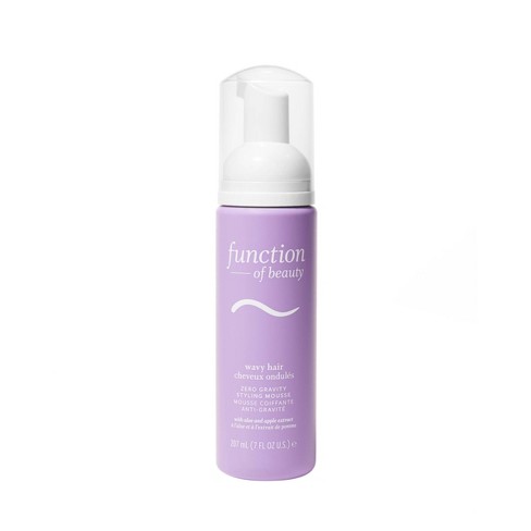 Function Of Beauty Zero Gravity Styling Mousse For Wavy Hair - 7 Fl Oz :  Target