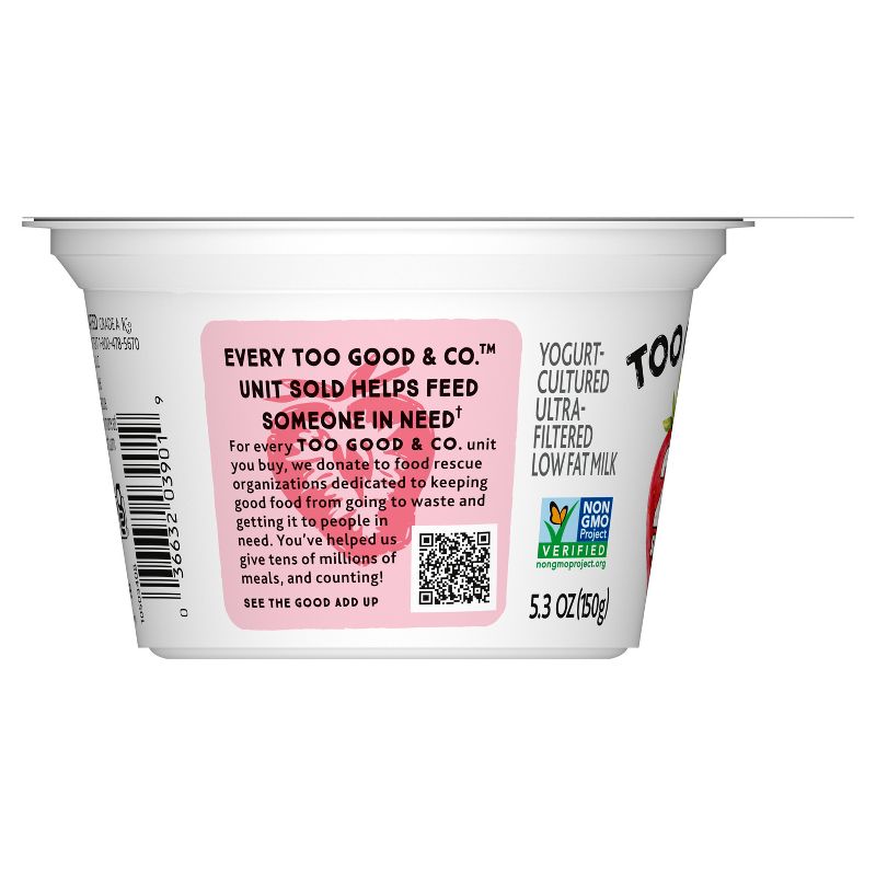 Two Good Low Fat Lower Sugar Strawberry Greek Yogurt - 5.3oz Cup, 4 of 11