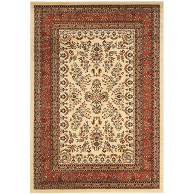 Lyndhurst Sarouk LNH331 Power Loomed Rugs - Safavieh