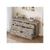 54" Wide Drawer Dresser,7 Drawer Dresser for Bedroom,  with Storage, Wooden Closet Storage Chest for Living Room,Bedroom - 2 of 4