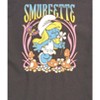 Men's - Smurfs - Smurfette Flowers and Mushrooms Short Sleeve Graphic T-Shirt - 2 of 4