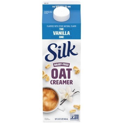 Silk The Vanilla One Dairy-Free Oatmilk Creamer - 1qt