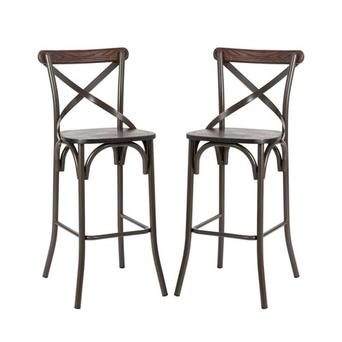 Bar stools with online back support