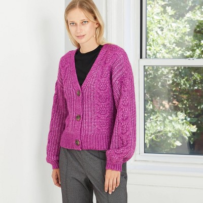 womens button front cardigan