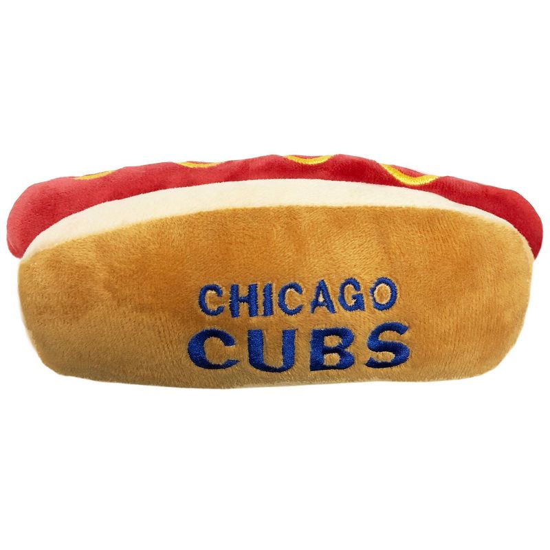 MLB Chicago Cubs Hot Dog Pets Toy, 1 of 5