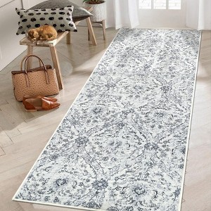 Coucheta Area Rug, Vintage Rug, Soft Non-Slip & Machine Washable Rugs for Living Room, Bedroom, Dining Room & Office - 1 of 4