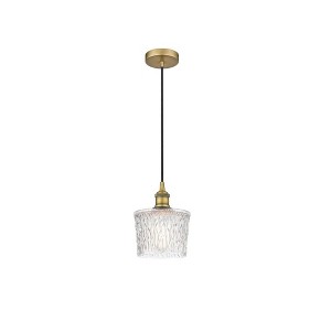 Niagra - 1 Light Cord Hung Mini Pendant In Industrial Style-9.25 Inches Tall and 6.5 Inches Wide - 1 of 1