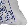 Deny Designs Athenesatelier Oysters And Champagne Coastal Square Indoor Throw Pillow - 3 of 4