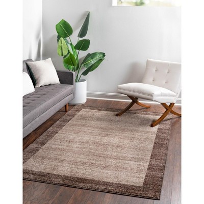 Unique Loom Del Mar Abigail Solid Indoor Woven Area Rug