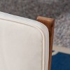 Casa Acacia Wood Loveseat Brown/Cream - Christopher Knight Home: Outdoor Seating for 2, Weather-Resistant - 4 of 4