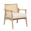 24/7 Shop At Home Aurelia Cane Back Accent Chair - 2 of 4