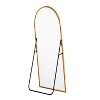 HomeRoots 69" Gold Arch Freestanding Framed Full Length Mirror - 4 of 4