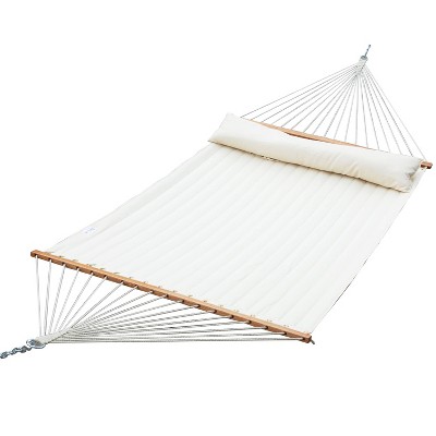 Ceara Quilted Double Hammock - Cream - Sol Living
