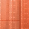 RT Designers Collection Wanda Box Voile Light Filtering One Grommet Curtain Panel 54" x 90" Coral - 4 of 4