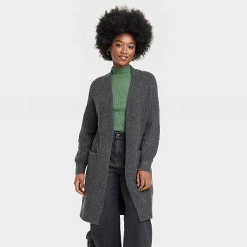 Women's Cashmere-Like Long Layering Cardigan - Universal Thread™