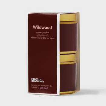 2pk 3oz Tin Gift Set Wildwood - Room Essentials™