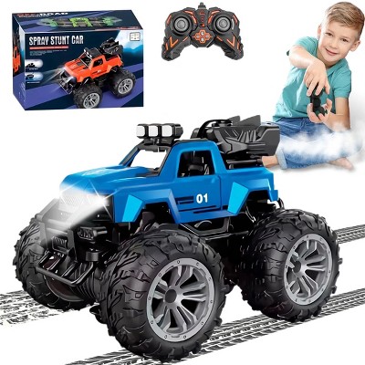 Boersma Blue RC Jeep Toy Car for Kids, Off-Road Remote Control Truck, Easy to Operate, Durable Build, Ideal Birthday & Holiday Gift