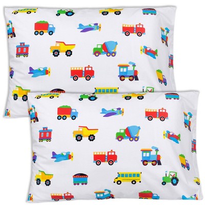 Wildkin 100% Cotton Percale Pillow Cases - 2 pack