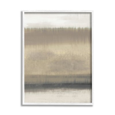 Stupell Abstract Countryside Landscape Painting Framed Giclee