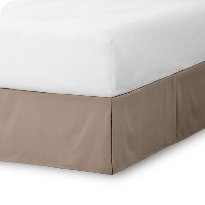 Tailored 15" Pleated Bed Skirt by Bare Home