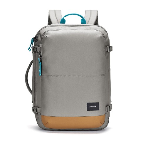 Pacsafe GO 34L Carry-on Backpack, Stone