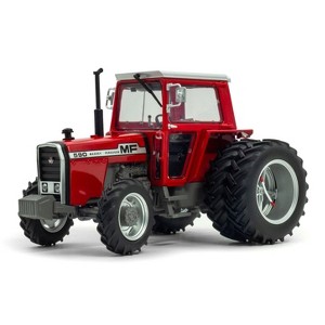 Universal Hobbies 1/32 Massey Ferguson 590 4WD Tractor with Rear Dual Wheels UH6766 - 1 of 4