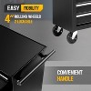 Karl Home 7-Drawer Rolling Tool Chest with Side Shelves - 3 of 4