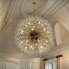 LLHZSY 20-Light Glam Firework Crystal Chandelier Dandelion Pendant Light Fixture-Gold-43 7/10 in.W - 2 of 4
