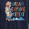 Boys' - Paw Patrol - Dream, Explore, Repeat Graphic Long Sleeve Fleece Sweatshirt - 2 of 4
