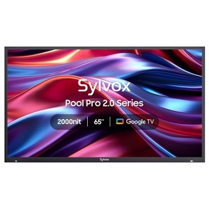 Sylvox 65" Pool Pro 2.0 Series Outdoor 2160p LED TV: HDR10, Google TV, Chromecast - 1 of 4