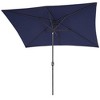 Sonkuki 10x6.5 FT Outdoor Patio Umbrella Market Table Umbrella With a Crank for Garden, Deck and Pool - 2 of 4