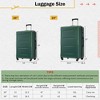 Grungis 2 Piece Bag and Luggage Set with Bags Expanable Spinner Wheels,ABS Lightweight Suitcase Luggage with TSA Lock,20Inch+24Inch - 2 of 4