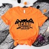 Simply Sage Market Women's Scary Mode Bat Short Sleeve Graphic Tee - 3 of 4