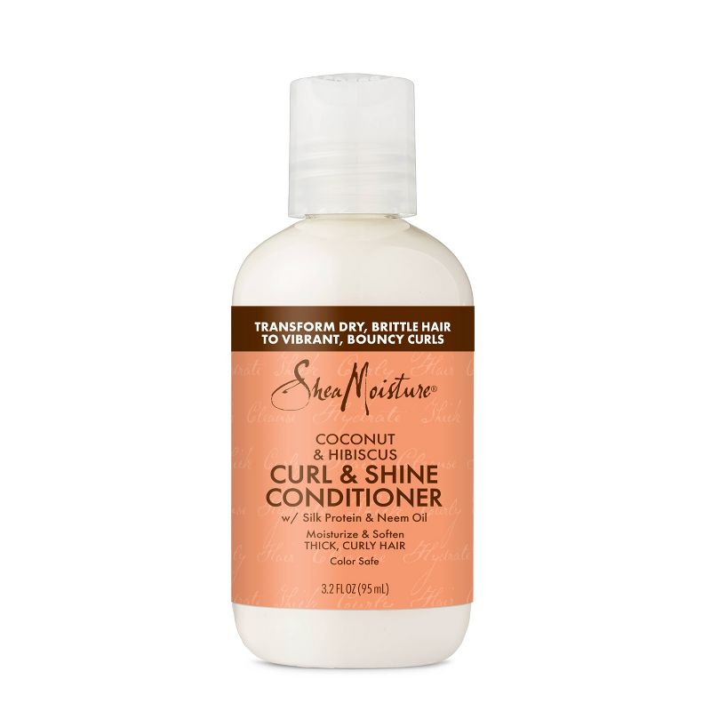 SheaMoisture Coconut & Hibiscus Curl & Shine Conditioner For Thick Curly Hair, 3 of 14