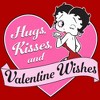 Junior's Women Betty Boop Valentine Wishes T-Shirt - image 2 of 4