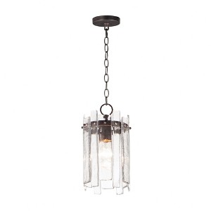 Maxim Lighting Warren 1 - Light Pendant in  Dark Bronze - 1 of 3