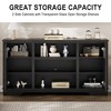 58" Farmhouse TV Stand , Entertainment Center for TVs up to 70 Inch - 4 of 4