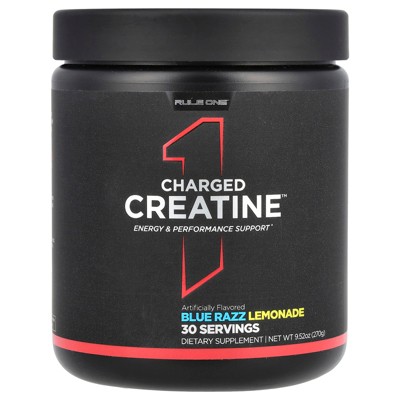 Rule One Proteins Charged Creatine, Blue Razz Lemonade, 9.52 oz (270 g)