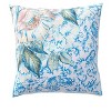 The Lakeside Collection Chinoiserie Accent Pillow - Paisley Decorative Throw Pillow - Floral Bloom - 3 of 4