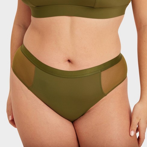  Womens Neon Green Cotton Boyshort Underwear Comfortable Full  Coverage Panties L
